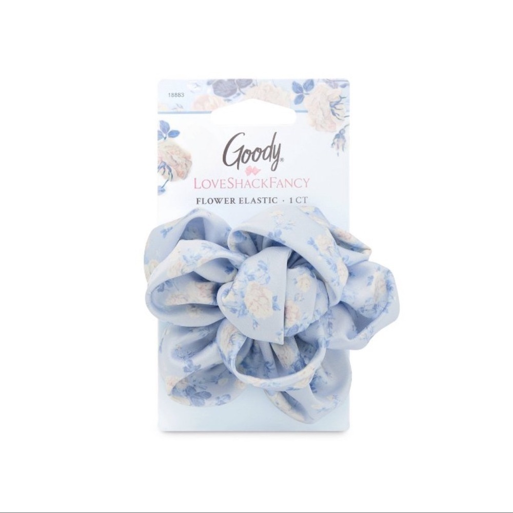 Goody x Love Shack Fancy Everblooming Rosettes  Flower Elastic NWT